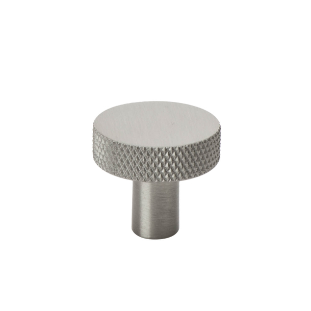 M�belknopf FLAT - Edelstahl geb�rstet look - 26 mm