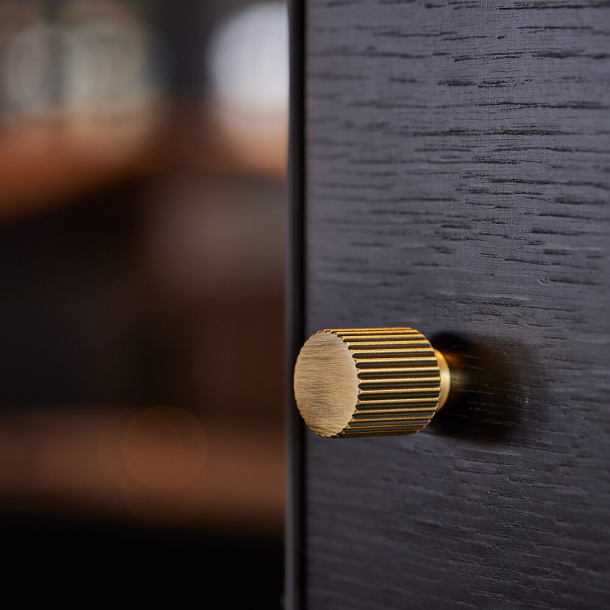 M�belknopp - Beslag Design - Antik brons - Helix Stripe-modell