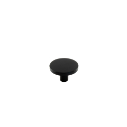 M�belknopf - Mattes Schwarz - COMO BIG - 41 x 25 mm