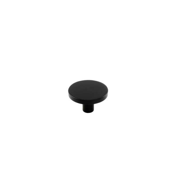M�belknopf - Mattes Schwarz - COMO BIG - 41 x 25 mm