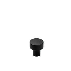 M�belknopf - Mattes Schwarz - MOOD - 18 x 20 mm