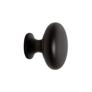 Beslag Design - Gałka do mebli  - Antyczna czerń - Model Duke - 32 x 26 mm