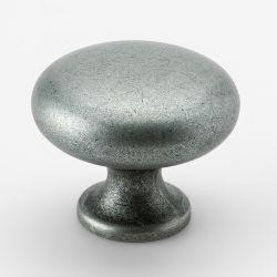 M�belknopp - Beslag Design - Antik tenn - Modell Duke - 32 x 26 mm