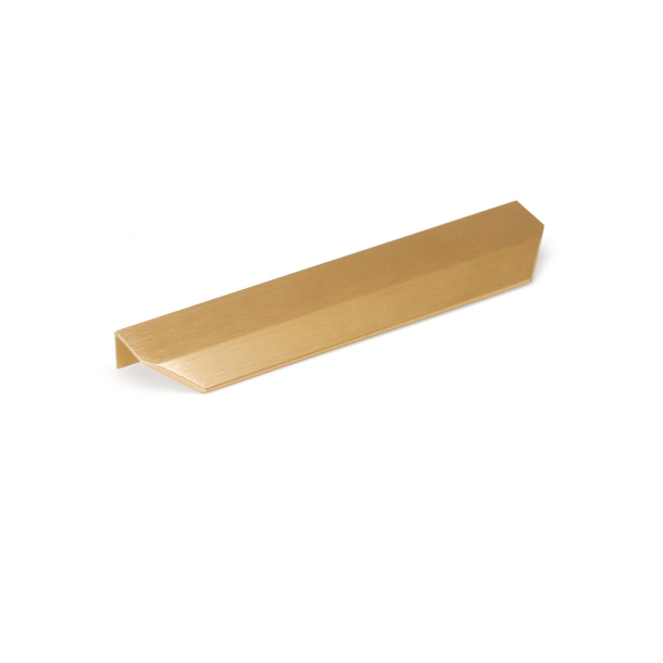 M�belgriff - Geb�rstetes Messing - Modell Vann - CC 128 mm