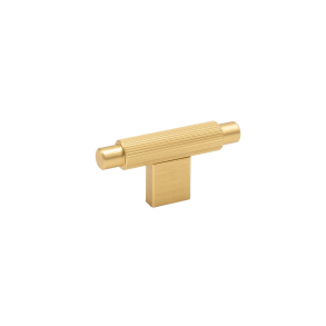 Uchwyt meblowy T-Bar - Mosiądz szczotkowany - Model Arpa