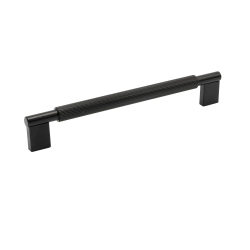M�belhandtag - Borstad svart - Modell Arpa - 214 mm