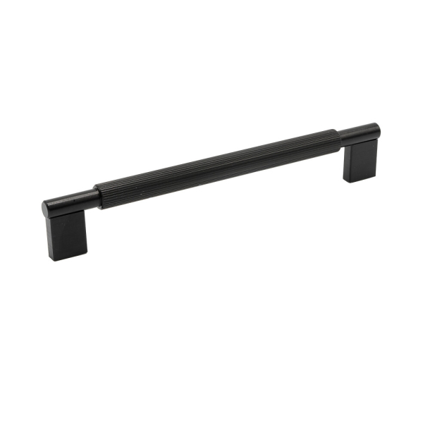 M�belhandtag - Borstad svart - Modell Arpa - 214 mm