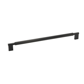 M�belgriff - Schwarz geb�rstet - Modell Arpa - 342 mm