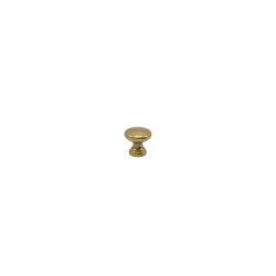 M�belknopf 411 - Rohes Messing - 17 mm