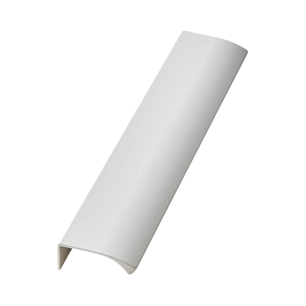 Furnipart M�belgreb - Mat hvid - Model EDGE STRAIGHT - 200 mm