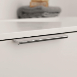 Furnipart M�belgreb - Blank krom - Model EDGE STRAIGHT - 200 mm