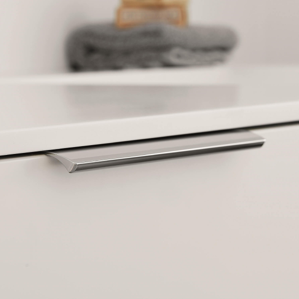 Furnipart M�belgreb - Blank krom - Model EDGE STRAIGHT - 200 mm