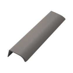 M�belhandtag - Furnipart - gr� - Modell EDGE STRAIGHT - 200 mm