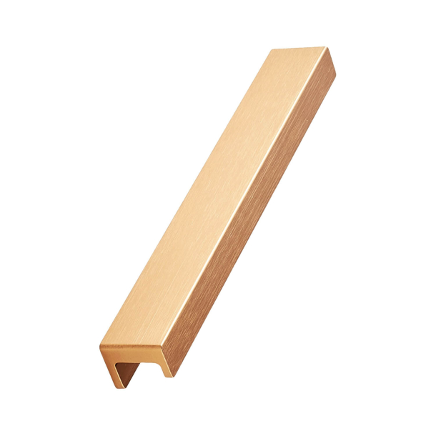 Furnipart M�belgreb - B�rstet messing - Model Station - cc 160 mm