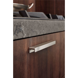 Furnipart Furniture handle - Brushed steel - Model Station - cc 320 mm