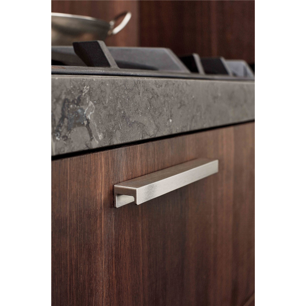 Furnipart Furniture handle - Brushed steel - Model Station - cc 320 mm