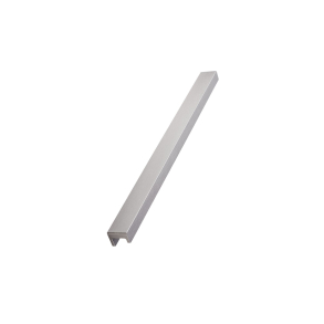 Furnipart Furniture handle - Brushed steel - Model FLAT - Cabinet