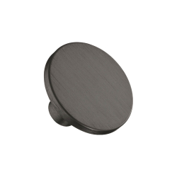 Furnipart M�belknopf - Anthrazit geb�rstet - Modell Plato