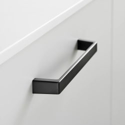 Furnipart Uchwyty meblowe - Czarny - Model Seam 160 mm