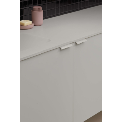 Furnipart Cabinet Handle - Beige - Model EDGE STRAIGHT - 40 mm