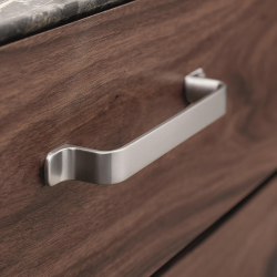 M�belhandtag - Furnipart - Borstat st�l - Modell Rio128 mm 