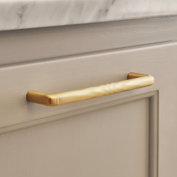 Furnipart M�belgriff - Geb�rstetes Gold - Modell Shuffle