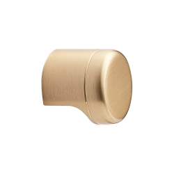Gałka meblowa - Furnipart - Szczotkowane złoto - Model Point