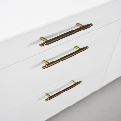 Furnipart M�belgriff - Antik Messing - Modell Modell MANOR - cc128 mm