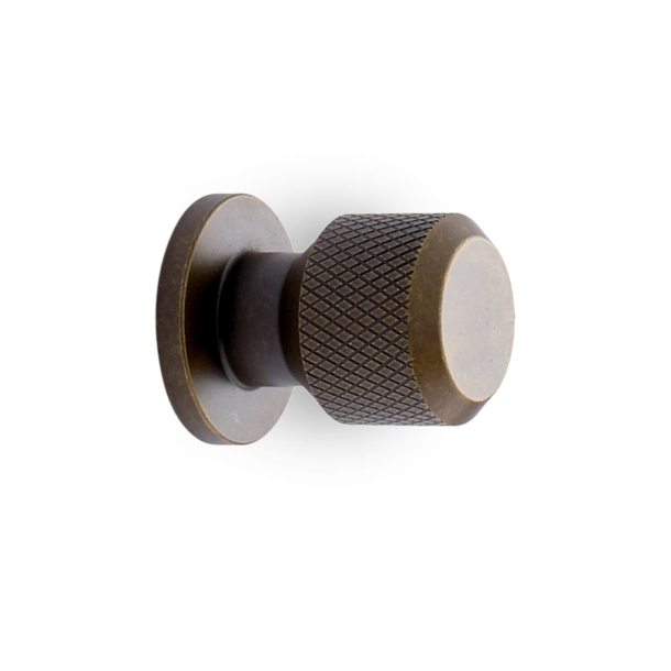 Furnipart Sk�pknopp - Antik m�ssing - Model MANOR - 30 x 35 mm