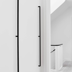 Furnipart Uchwyty meblowe - Czarny - Model Mango L - 1100 mm