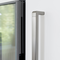 Furnipart M�belgreb - B�rstet st�l - Model Mango L - 566 mm
