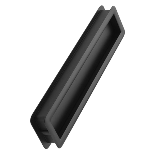 Furnipart Skjutd�rrshandtag - Matt svart - Modell Tub Straight