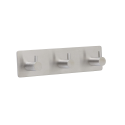 Badrumskrok - Beslag Design - Borstat rostfritt st�l - modell Base 220