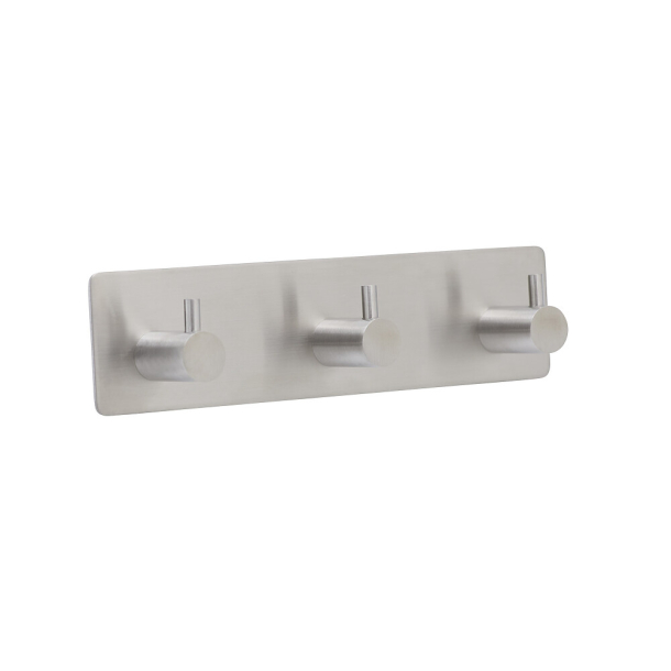 Badrumskrok - Beslag Design - Borstat rostfritt st�l - modell Base 220