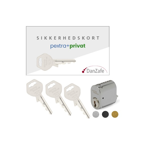 Cylinders�t, Pextra+ privat s�t - 1 stk. cylinder 4060-S