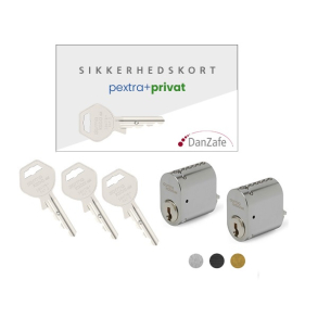 Cylinders�t, Pextra+ privat s�t - 2 stk. cylinder 4060-S