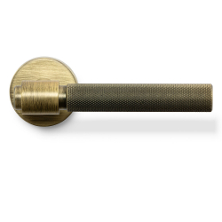 T�rgriff - Antike Bronze - HELIX - Eleganter Industrialismus
