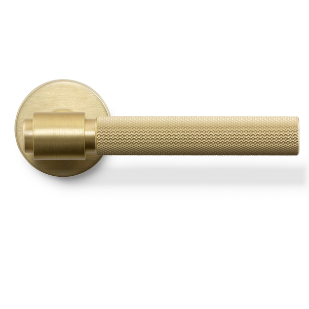 EU-STANDARD f�r T�rgriffe - Geb�rstetes Messing - HELIX - Eleganter Industrialismus