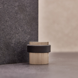 Beslag Design T�rstopper - Edelstahl - Modell Helix Stripe