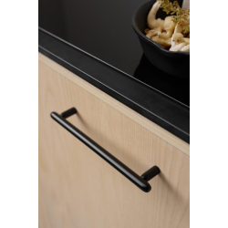 Furnipart cabinet handle - Matt black - Model Tocco