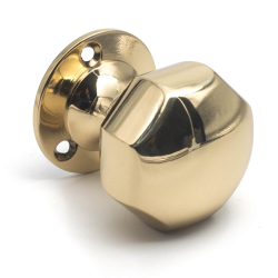 Door knob 459 - Brass without lacquer (55 mm)