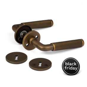 HABO drrhandtag Lexington inkl. nyckelskyltar - Brons