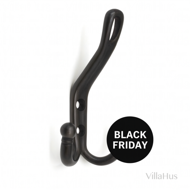 Coat hanger - Browned brass - Model MDHKBR007