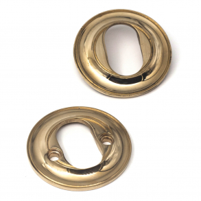 Dubbel cylinderring - Oval Assa - Messing - 6mm - 58