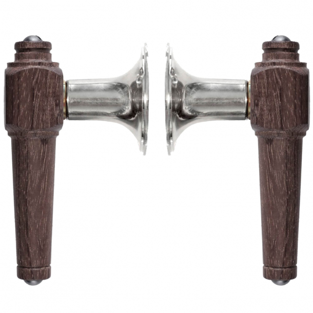 Klamka do drzwi - D&#261;b / Polerowany, niklowany mosi&#261;dz - Model SVANEMLLEN1011