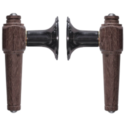 Klamka do drzwi - D&#261;b / Lakierowany, czarny mosi&#261;dz - Model SVANEMLLEN1007