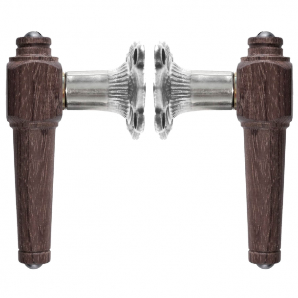 Drrhandtag - Tr - Rkt ek och prydnadsnickel - Modell SVANEMLLEN