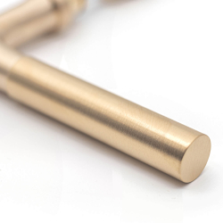 Funkis Trgriffe - Interieur - Messing gebrstet ohne Lack - Modell 383