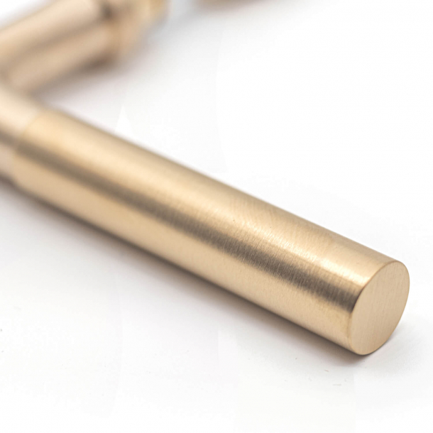 Funkis Trgriffe - Interieur - Messing gebrstet ohne Lack - Modell 383