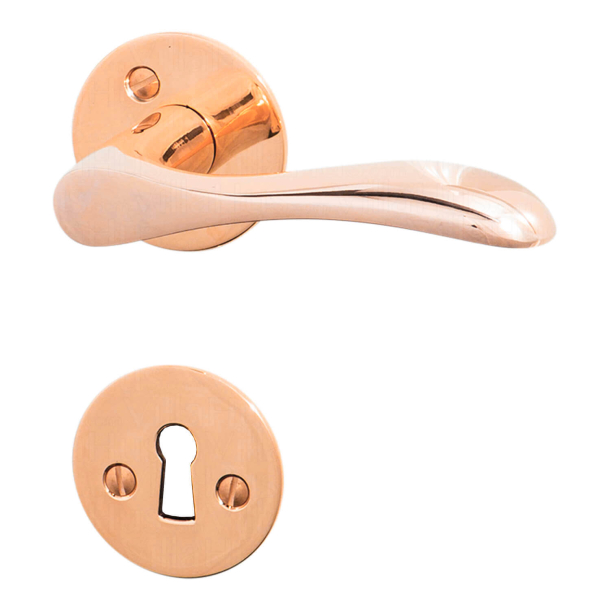 Door handle - Interior - Copper - Model BELLEVUE